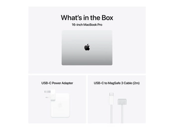 APPLE MacBook Pro 16inch M4 Pro chip with 14-core CPU and 20-core GPU 48GB 512GB SSD Silver