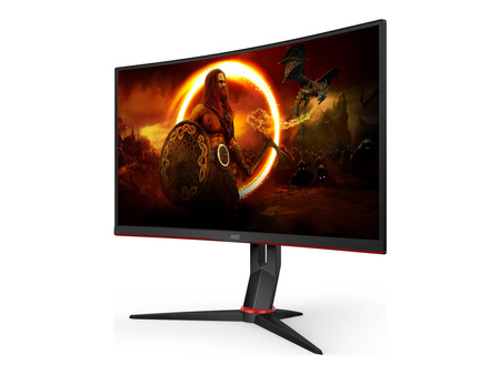 AOC CQ27G2S/BK 27inch QHD VA 16:9 144Hz 4ms HDMI 2.0x2 DisplayPort 1.2x1 USB 3.0