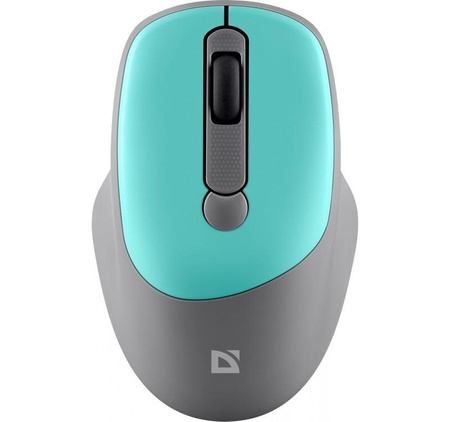 Mysz bezprzewodowa silent click FEAM MM-296 RF 1600 DPI Miętowa 