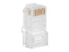 LANBERG PLU-5000 Lanberg wtyk sieciowy RJ45 (8P8C) KAT.5E UTP (100 SZT) DO LINKI I DO DRUTU