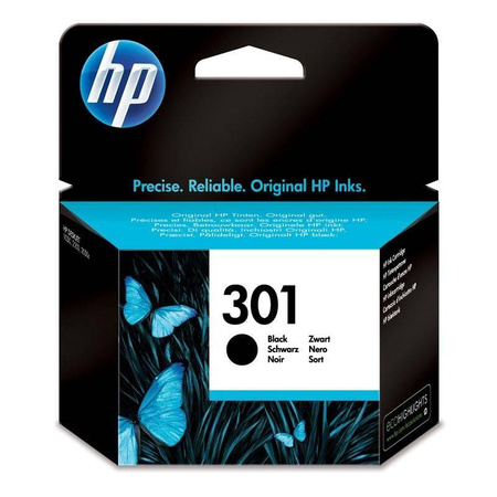 HP 301 BLACK ORIGINAL INK/EN/PL/HU/CZ/SL CARTRIDGE