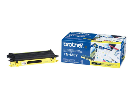 BROTHER TN135Y Toner Brother TN135Y yellow 4 000str HL-4040CN / HL-4050CDN / HL-4070CDW