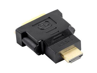 LANBERG AD-0014-BK Lanberg adapter HDMI(M)->DVI-D(F) (24+1)