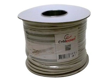GEMBIRD UPC-5004E-SOL/100 Gembird kabel instalacyjny UTP kat. 5e, drut AL-CU, CCA, 100 m (rolka), szary