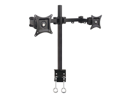 TECHLY 301740 Techly Podwójne ramię biurkowe do monitora LED/LCD 13-27 2x10kg regulowane