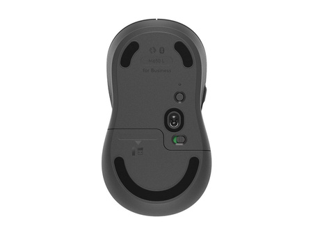LOGITECH Signature M650 L for Business Mouse right-handed 5 buttons wireless Bluetooth 2.4 GHz Bolt USB receiver
