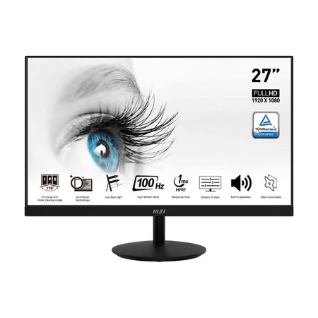 Monitor MSI 27" PRO MP271A VGA HDMI DP głośniki - USZ OPAK