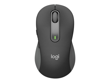 LOGITECH Signature M650 Mouse optical 5 buttons wireless Bluetooth 2.4 GHz Bolt USB receiver graphite