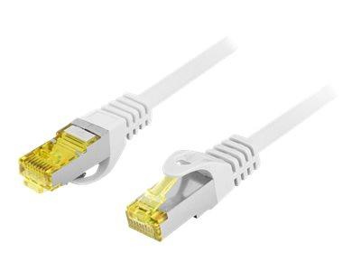 LANBERG patchcord cat.6A S/FTP LSZH CU 2m grey