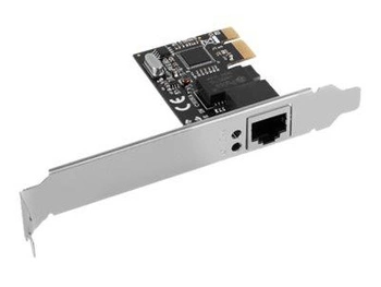 LANBERG KArta sieciowa PCI-E PCE-1GB-201 gigabit ethernet RTL8111C chipset low profile
