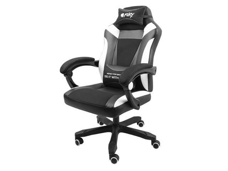 Fotel dla graczy Avenger M+ Czarno-biały 