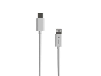 NATEC Prati kabel Lightning - USB-C M/M 1m biały MFI