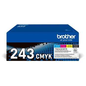 TN-243CMYK MULTIPACK 4 1000P/F/ DCP-L3510CDW L3550CDW