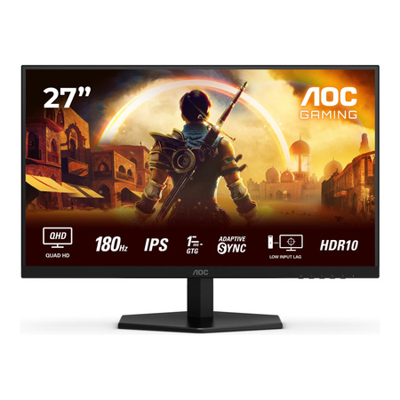 Monitor AOC 27" Q27G42XE Fast IPS QHD 180Hz 2xHDMI DP głośniki - USZ OPAK