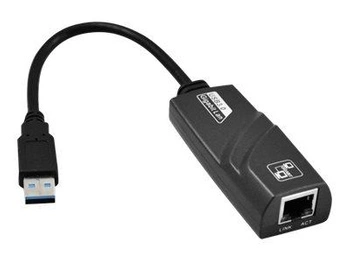 AKYGA Adapter z kablem AK-AD-31 karta sieciowa USB A m / RJ45 f 10/100/1000 ver. 3.0 15cm