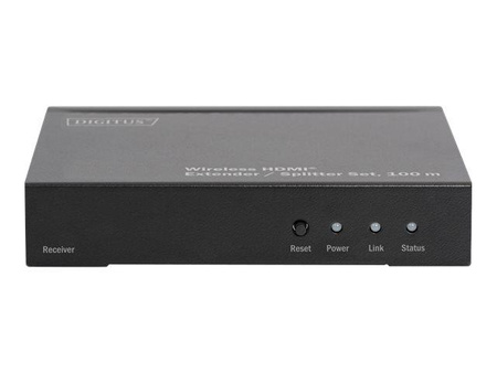 DIGITUS DS-55315 Wireless HDMI Extender Receiver Unit 5GHz Full HD 1080p for splitter function