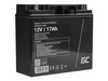 GREEN CELL Battery AGM 12V 17Ah