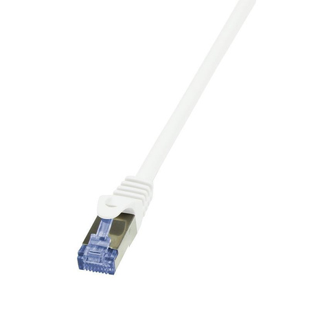 LOGILINK CQ4071S LOGILINK - Patchcord kat.6A/7, 600MHz S/FTP PIMF PrimeLine biały 5,00m