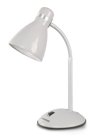 Lampka biurkowa Esperanza E27 ALKES ELD113W biała 