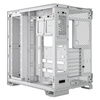 6500X Tempered Glass Mid-Tower, White