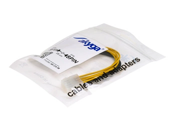 AKYGA Adapter z kablem AK-CA-08 przedłużacz P8 8 pin f / P8 8 pin m P4+4 20cm