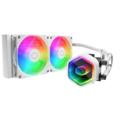 Chłodzenie wodne MasterLiquid 240 Core II ARGB White 