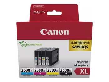 CANON PGI-2500XL Ink Cartridge BK/C/M/Y MULTI