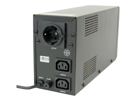 GEMBIRD EG-UPS-031 UPS Energenie-Gembird Line-Interactive,650VA,2xIEC,1xSchuko 230V OUT,LCD