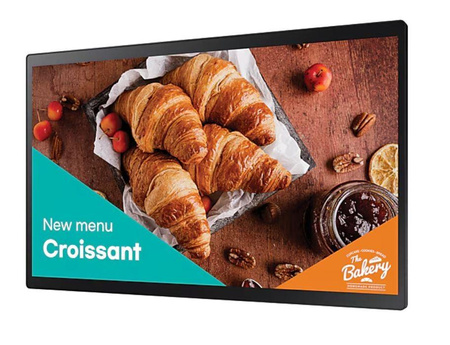 Monitor profesjonalny QB24C-T 24cali Matowy, Dotykowy 16h/7 250(cd/m2) 1920x1080(FHD) S10 Player(Tizen7, VXT Ready) WiFi/BT 3lata d2d (LH24QBRBBGCXEN)