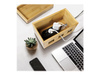 LOGILINK KAB0076 Cable box 255x140x165 mm bamboo