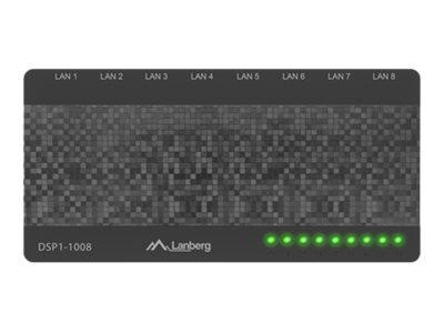 LANBERG DSP1-1008 Lanberg Switch DSP1-1008 8-Port 1GB/S Desktop