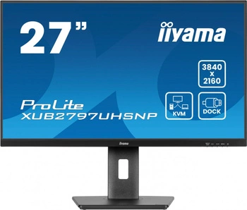 XUB2797UHSNP-B1 27IN UHD 350 CD/3840X2160 4MS 350CD/M2 1300:1 1X