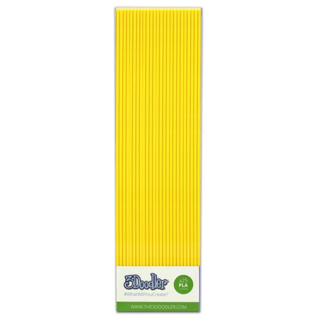 3DOODLER CREATE I PRO FILAMENT PLA 3MM, 25 SZTUK, ŻÓŁTY, PL05-DUCK
