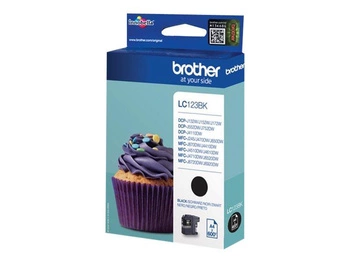 BROTHER LC123BK Tusz Brother LC123BK black 600str MFC-J4510DW