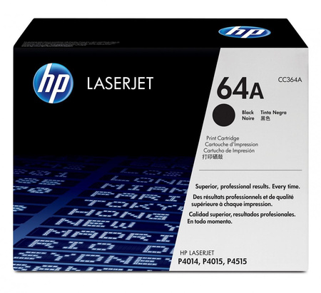 Toner 64A P4014/4514A Czarny CC364A 10K P4014/4015/4514