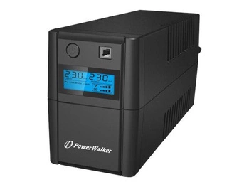 POWERWALKER UPS VI 850 SHL Line-Interactive 850VA 2X Schuko USB-B LCD