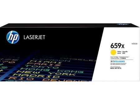 HP 659X HIGH YIELD YELLOW ORG/LASERJET TONER CARTRIDGE