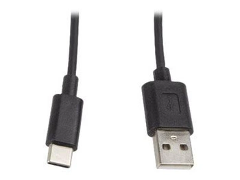 LANBERG CA-USBO-10CC-0010-BK Lanberg kabel USB 2.0 Type-C(M)-AM 1m czarny