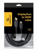 GEMBIRD CC-DP-HDMI-6 Gembird kabel DisplayPort (M) -> HDMI (M) 1.8m