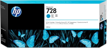 INK CARTRIDGE NO 728 300ML/CYAN
