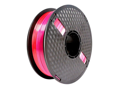 GEMBIRD 3DP-PLA-SK-01-RP Filament PLA Silk Rainbow czerwony/fioletowy 1.75mm 1kg