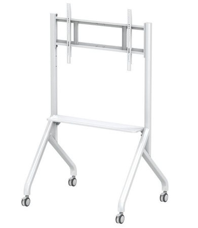Stojak mobilny TV 56-100 cali do 100kg regulowany półka AV 