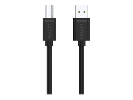 UNITEK Y-C430GBK Kabel USB 2.0 AM-BM 1m