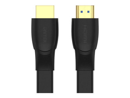 UNITEK C11063BK-1M High Speed Cable HDMI v.2.0 4K 60HZ 1.5m PŁASKI