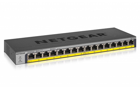 Przełącznik GS116LP Switch niezarządzalny 16xGE PoE+ 