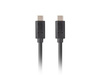 Kabel USB-C M/M 3.1 gen 2 1.8M 10GB/S PD100W czarny