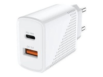 SAVIO LA-05 Wall USB charger Quick Charge Power Delivery 3.0 18W