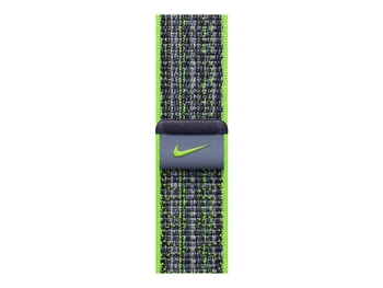 APPLE 41mm Bright Green/Blue Nike Sport Loop