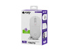 NATEC Fury Mysz dla graczy Tanto T4 Wireless Bezprzewodowa 12000DPI Gamingowa Biała