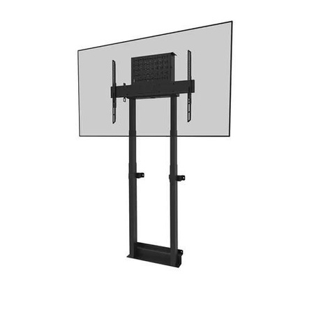 Neomounts Motorised Wall Stand incl. storage box, 10 cm. Wheels VESA 100x100 up to 800x600